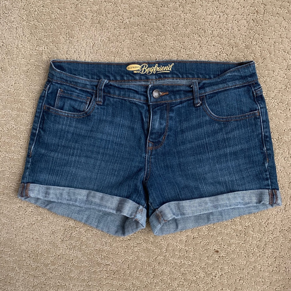 Denim Boyfriend Shorts